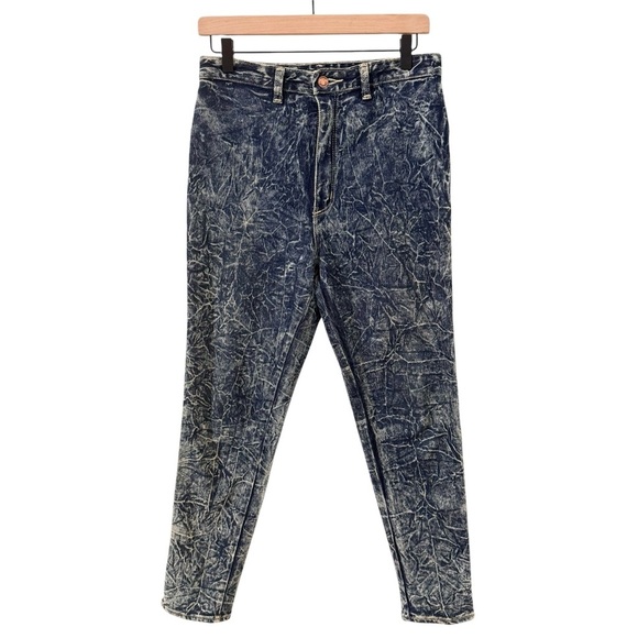 Vintage 80s Acid Wash High-Waisted Jeans Size 13 - Picture 1 of 8